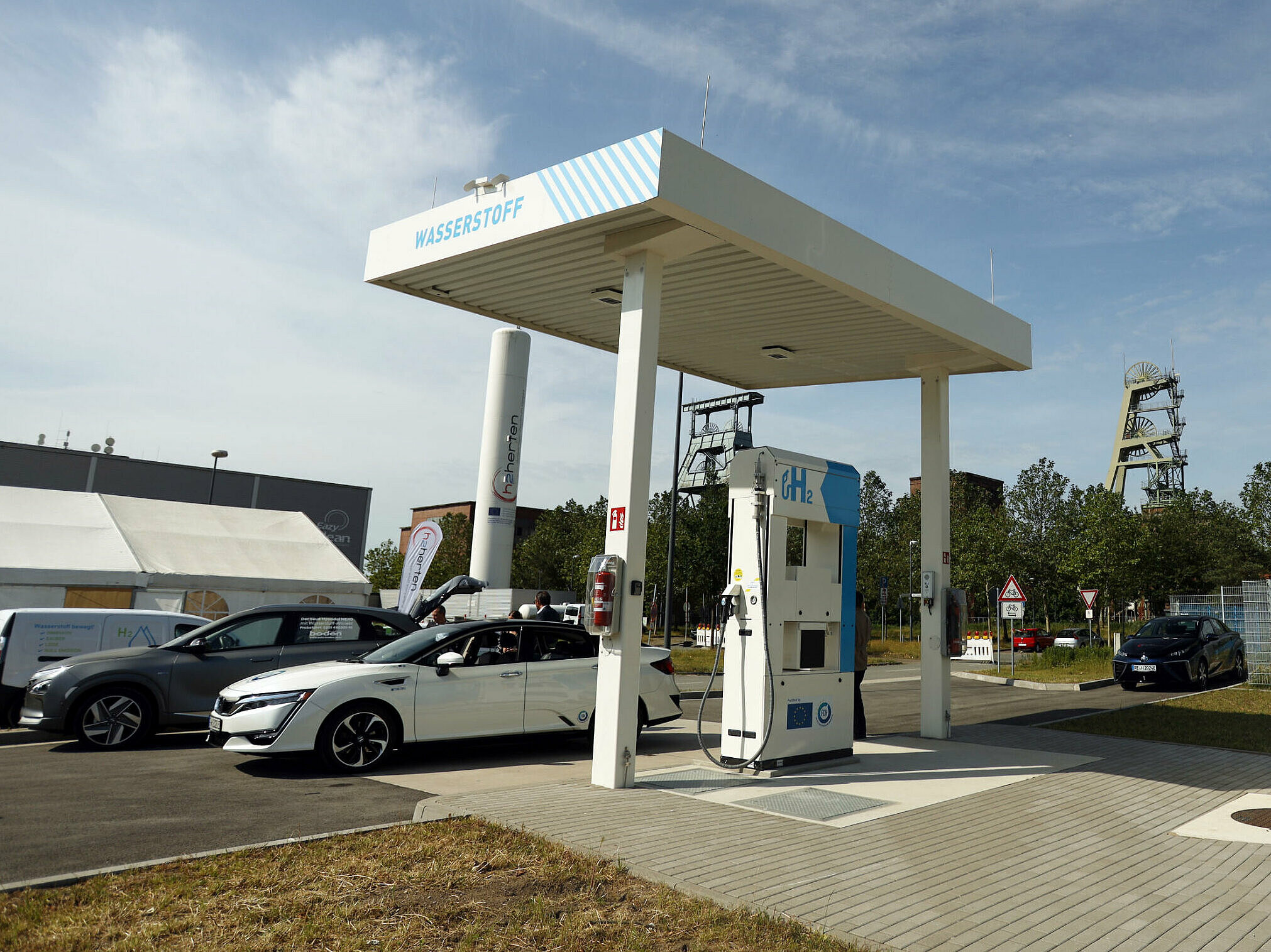 Wasserstofftankstelle Herten