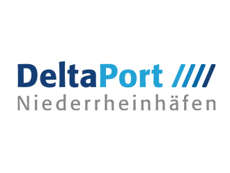 Häfen DeltaPort (Rheinhafen Wesel, Rhein-Lippe-Hafen, Hafen Emmelsum) Logo